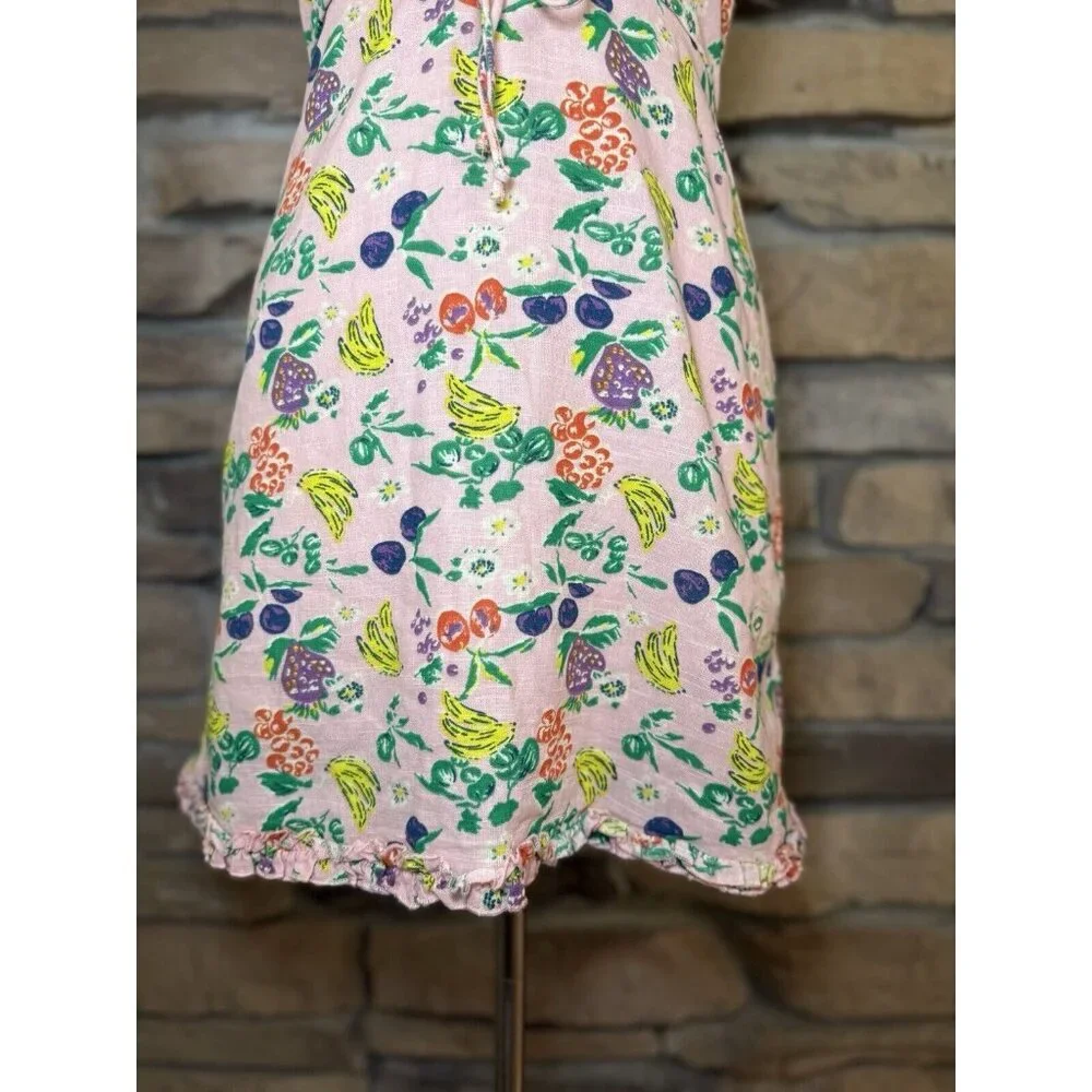 Urban Outfitters Pink Graphic Design Mini Dress Sz M